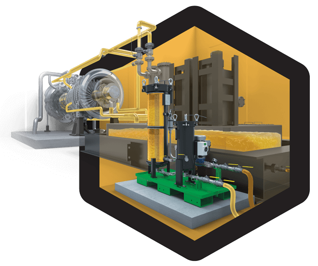 Turbine lube oil system