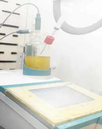 Karl Fischer titration lab image
